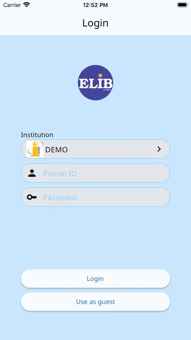ELIB App स्क्रीनशॉट