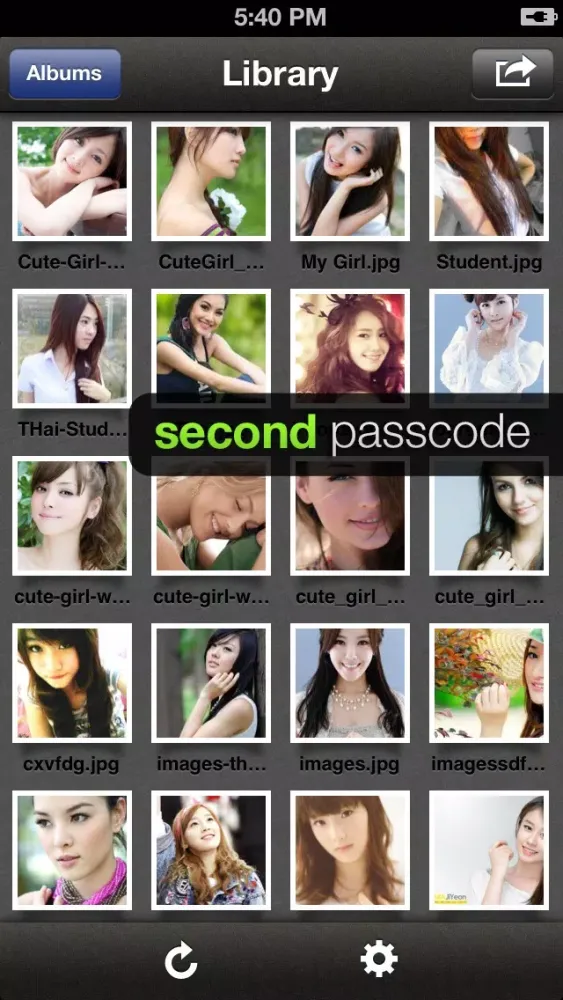 Скриншоты Private Photo Lock lite - Secure your photo
