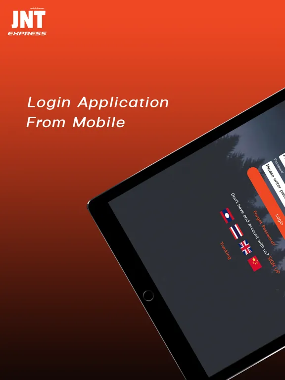 JNT Express iPad  স্ক্রিনশট