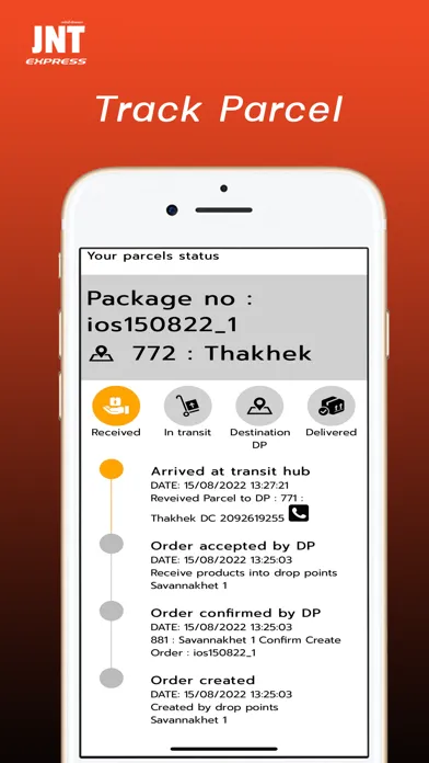 JNT Express স্ক্রিনশট