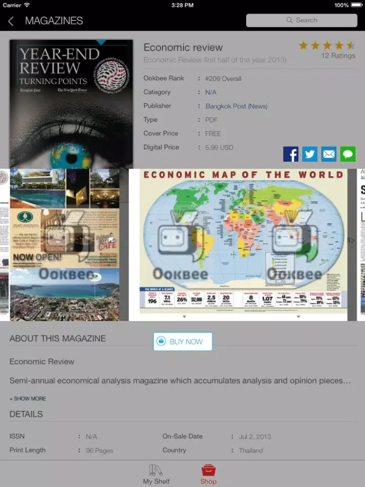 صور Economic Review by Bangkok Post iPad 