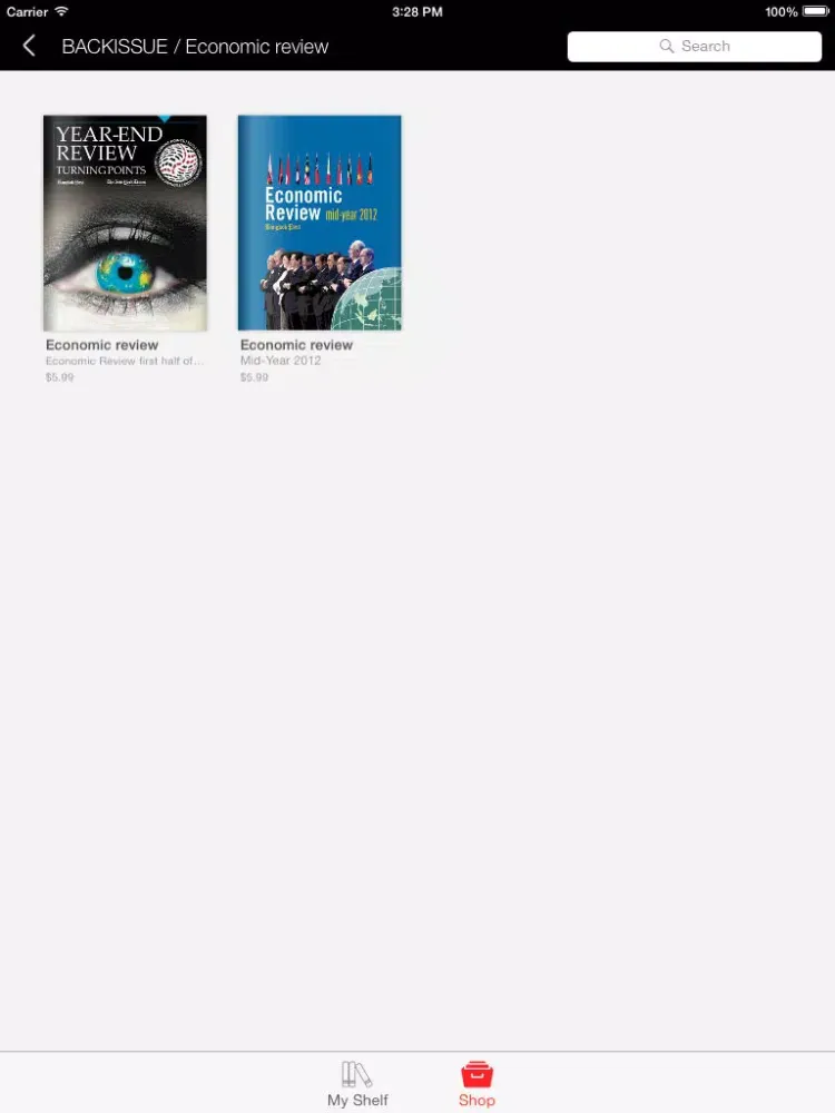 صور Economic Review by Bangkok Post iPad 