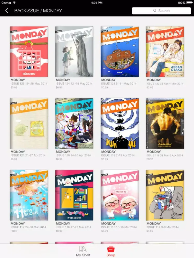 Monday iPad 应用截图