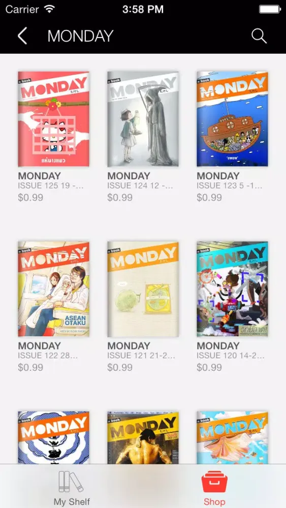 Monday应用截图