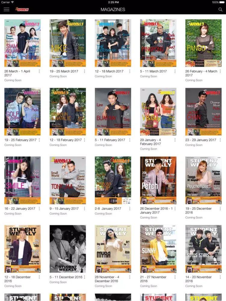 Student Weekly by Bangkok Post iPad 應用截圖