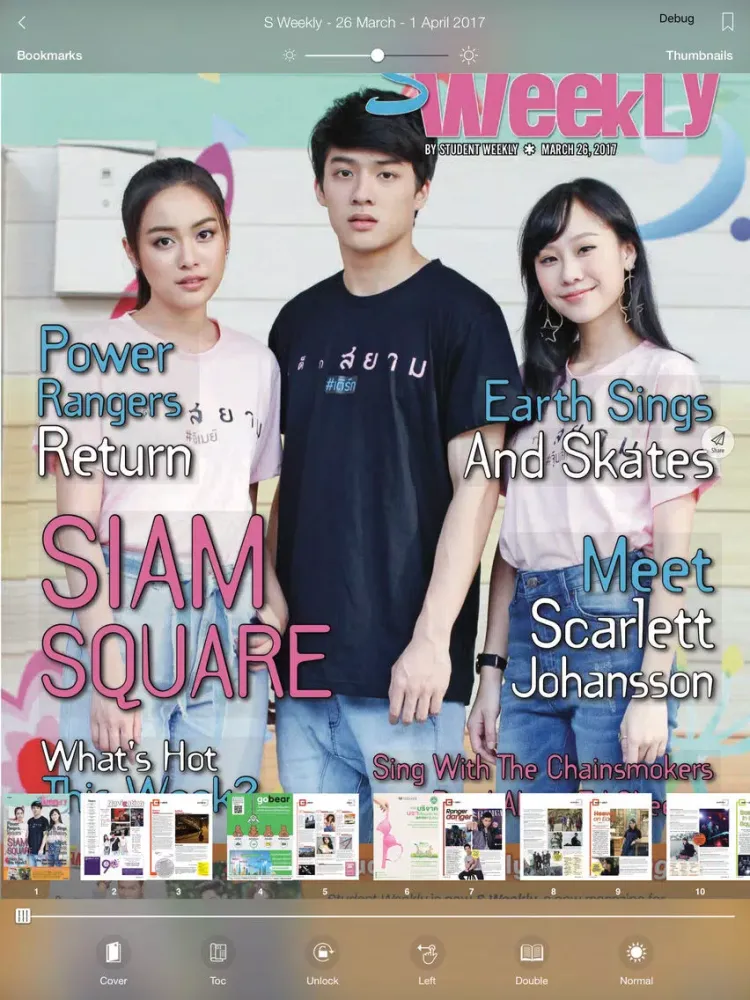 Student Weekly by Bangkok Post iPad 應用截圖
