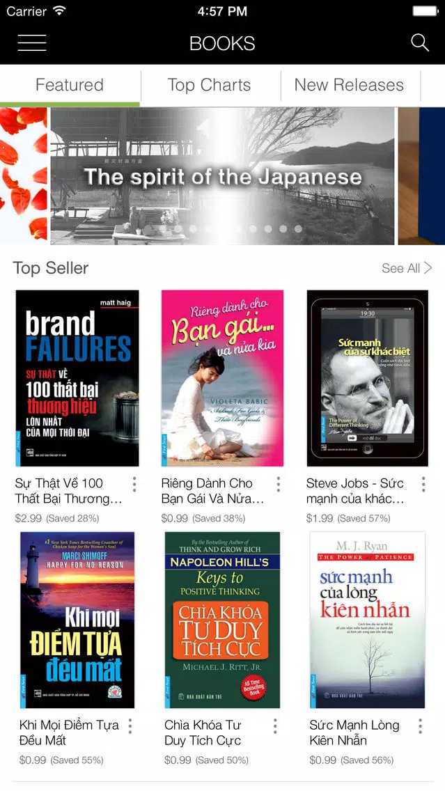 Viet Bookstore Screenshots