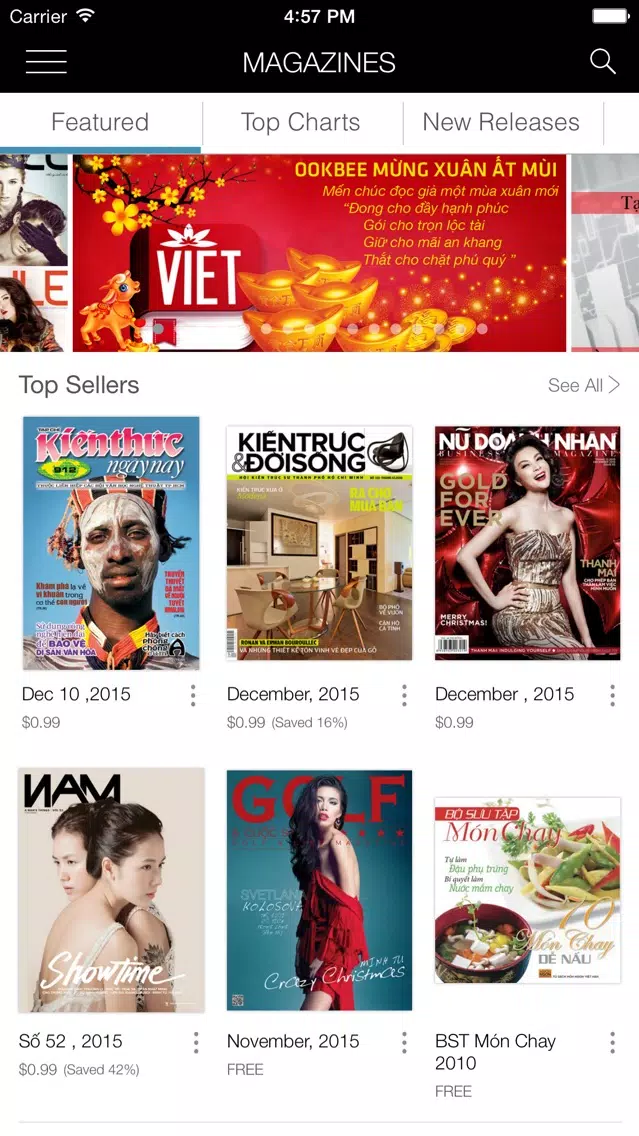 Viet Bookstore Screenshots