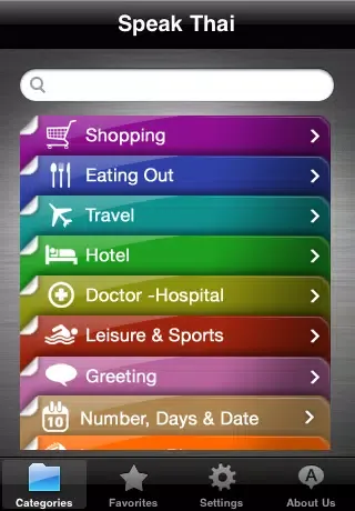 Capturas de pantalla de Speak Thai (EN)