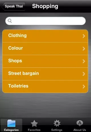 Capturas de pantalla de Speak Thai (EN)