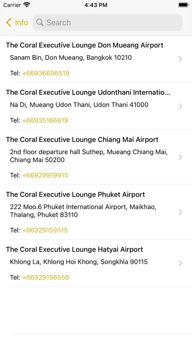 Tangkapan skrin Coral Card