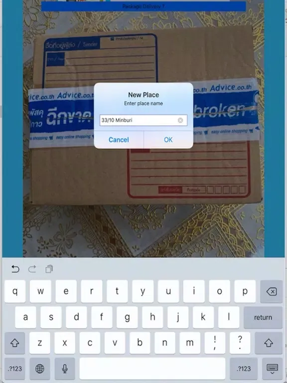 Скриншоты GPSDelivery iPad 