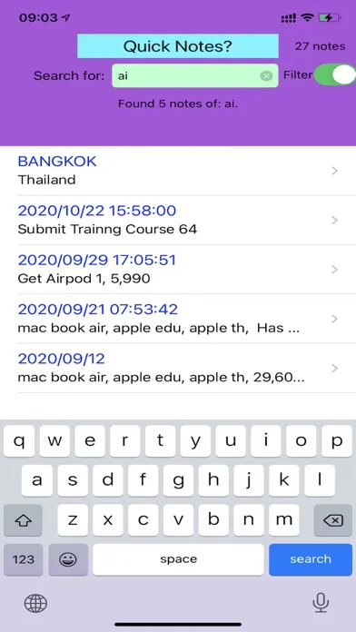 Quick Simple Note應用截圖