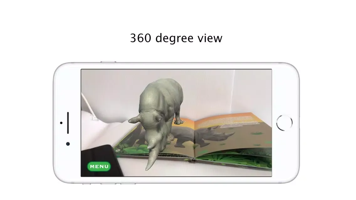 Wild Animals AR Book سکرین شاٹس