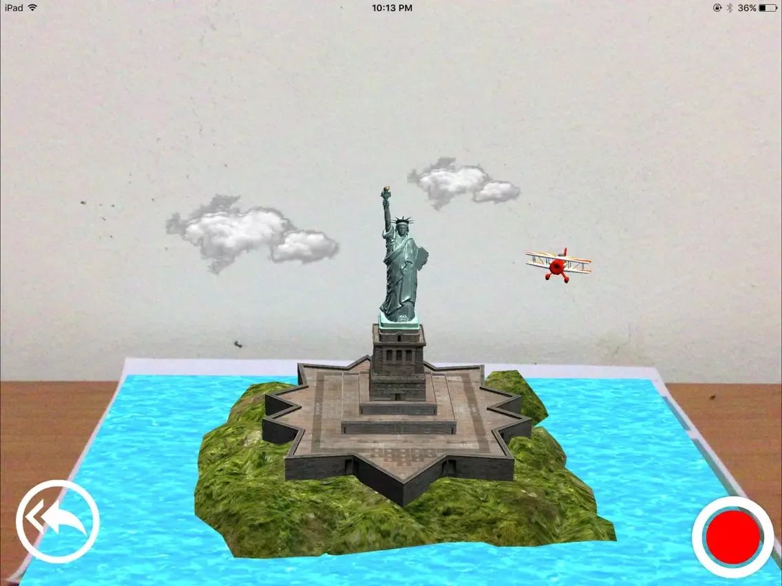 Capturas de tela do World Landmark AR Book iPad 