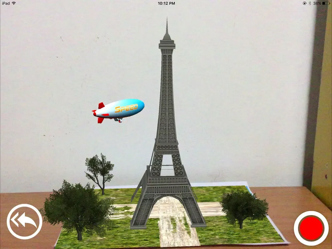 Capturas de tela do World Landmark AR Book iPad 