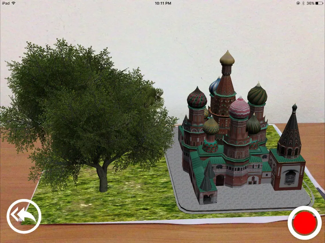 Capturas de tela do World Landmark AR Book iPad 