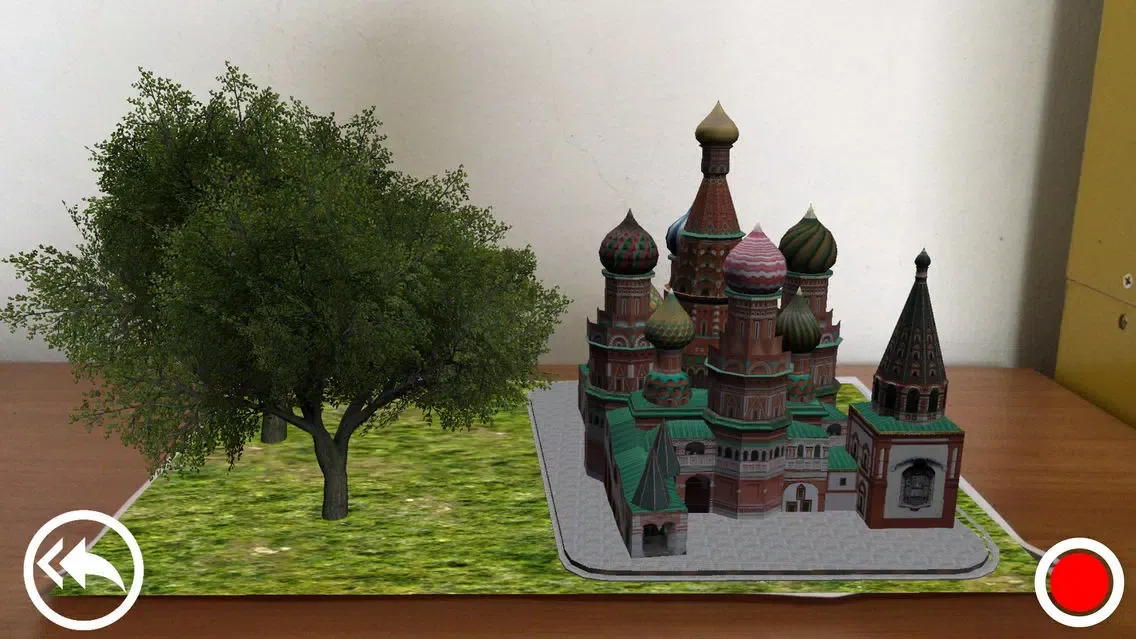 Capturas de tela do World Landmark AR Book