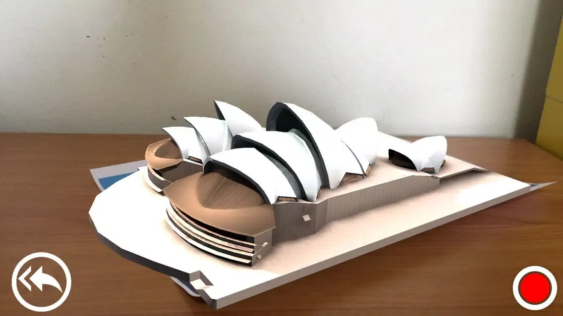 Capturas de tela do World Landmark AR Book