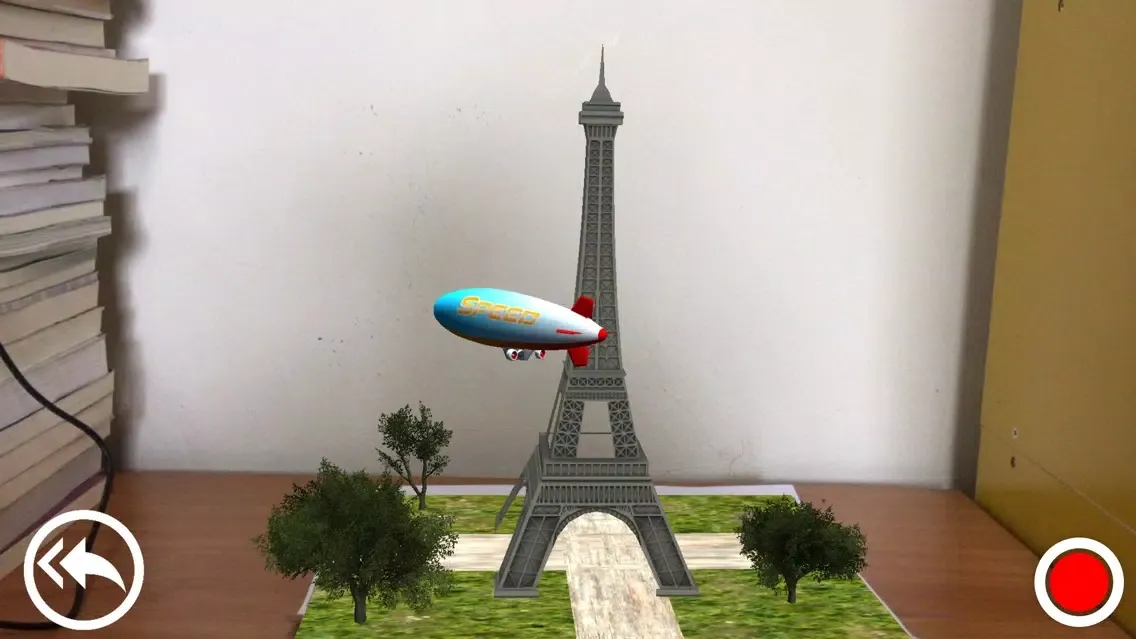 Capturas de tela do World Landmark AR Book