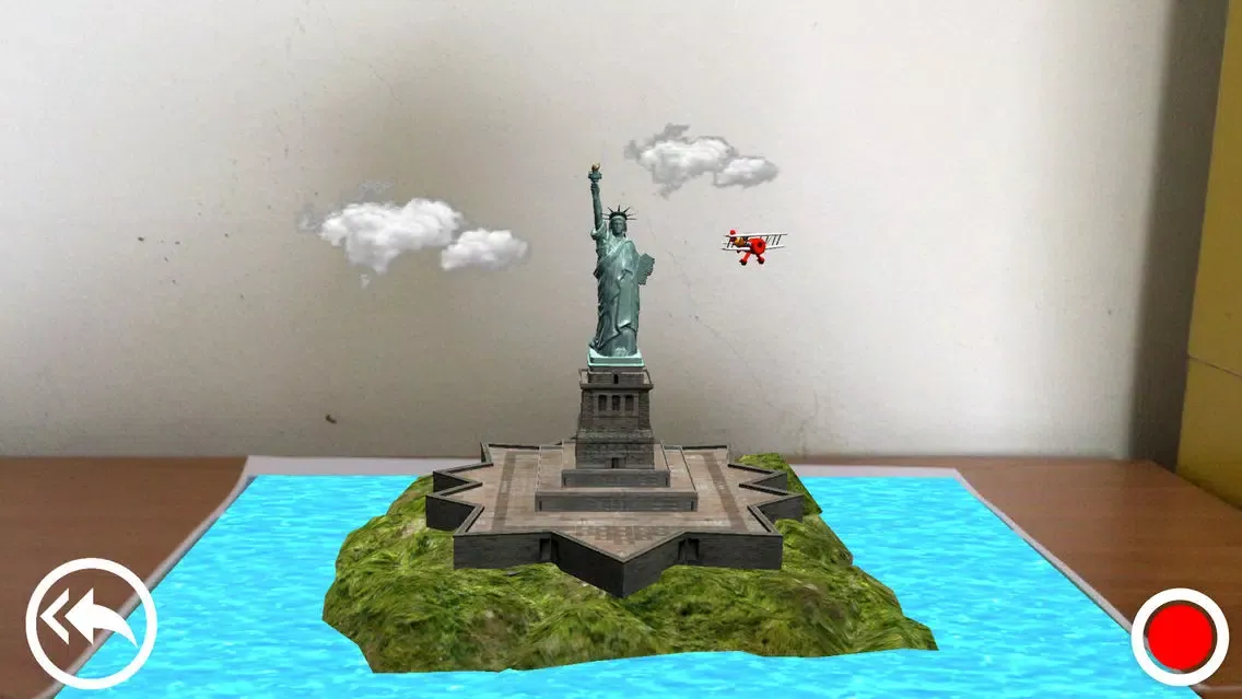Capturas de tela do World Landmark AR Book