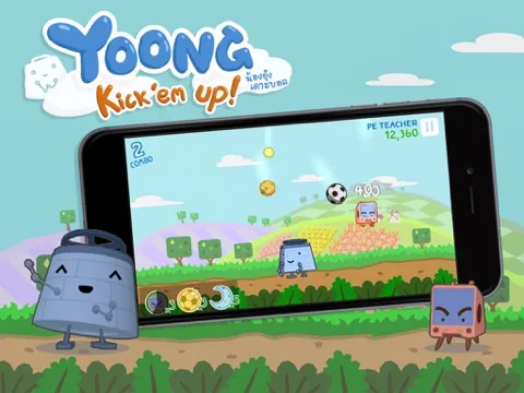 Yoong: Kick 'Em Up! iPad  سکرین شاٹس