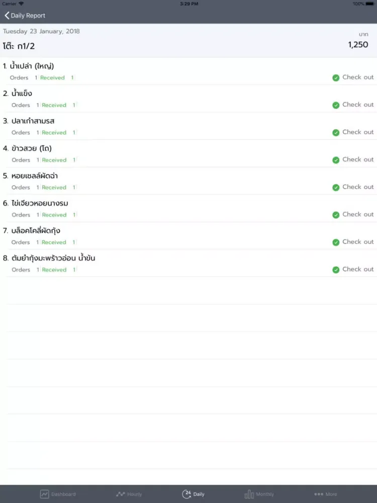 iReport by iOrder iPad  Screenshots