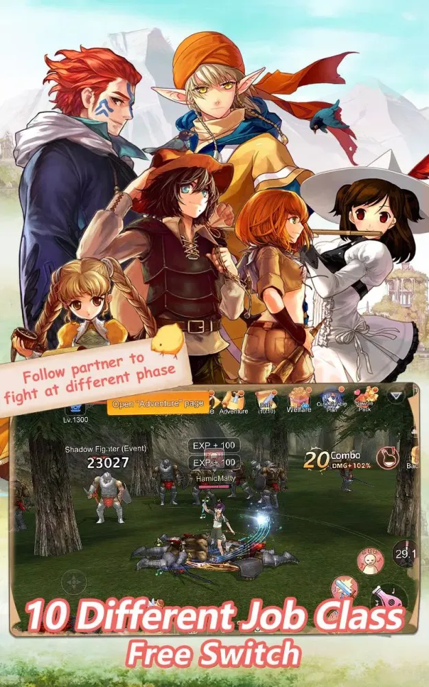 Screenshot di Mabinogi