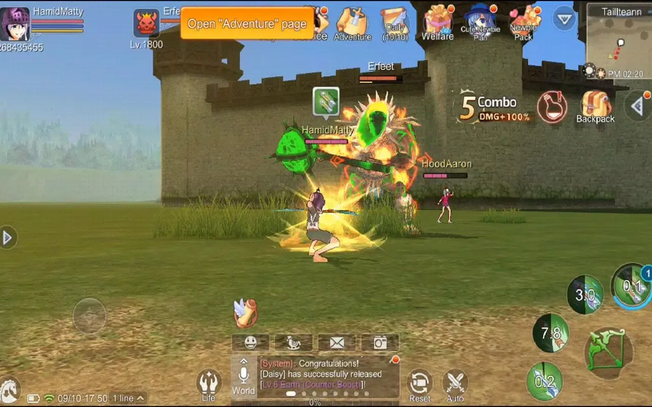 Screenshot di Mabinogi