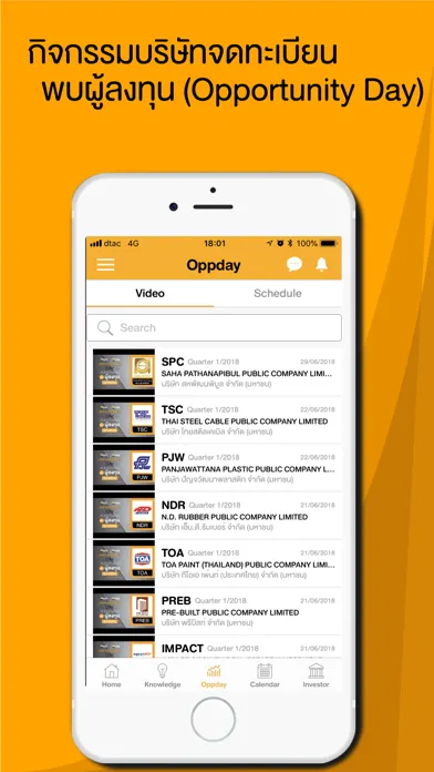 SET Application Screenshots