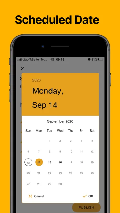 Screenshot di SETLink Application