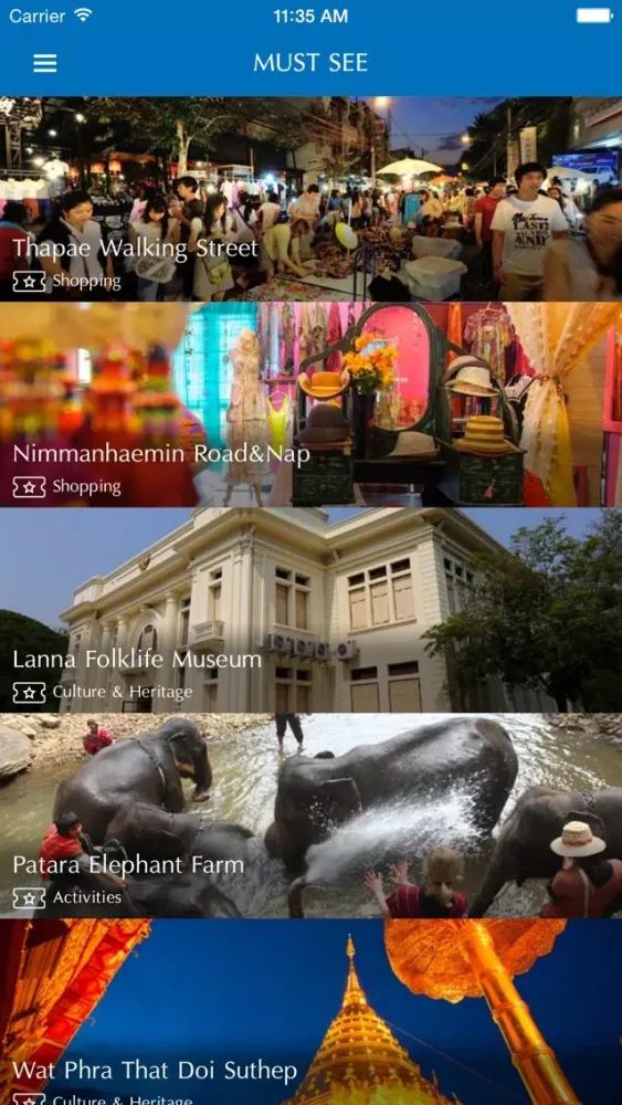 ภาพหน้าจอของ MICE Chiang Mai