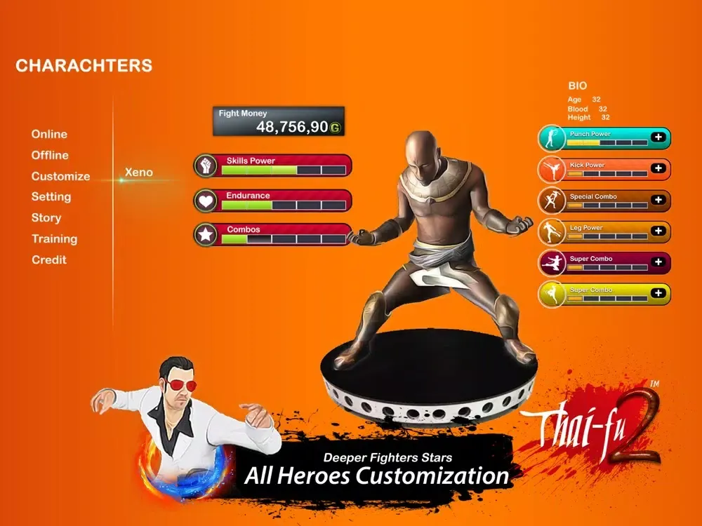 Thai FU2 Fighting Muay Brave iPad  Screenshots
