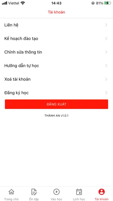 Đào tạo Thành An Ekran Görüntüleri