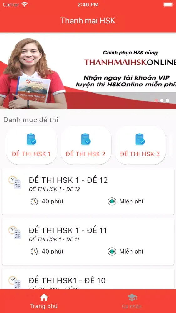 Thanhmai HSK Online应用截图