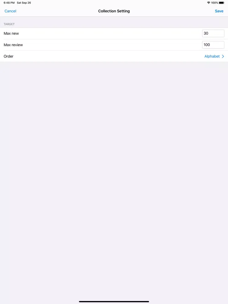 Zrzuty ekranu Flashmem: 3000 Words English iPad 