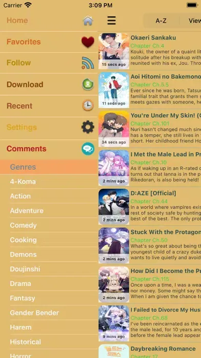 Manga World - Anime Stream سکرین شاٹس