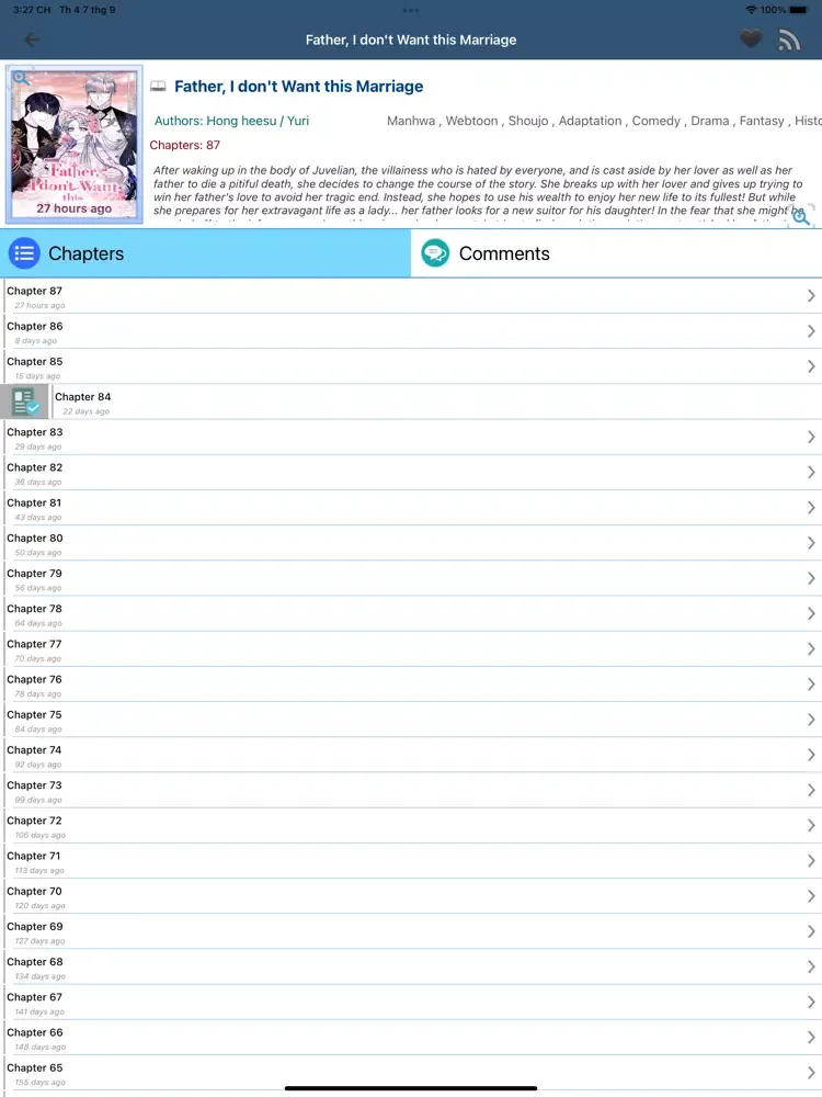 Captures d'écran de Manga World - Online Reader iPad 