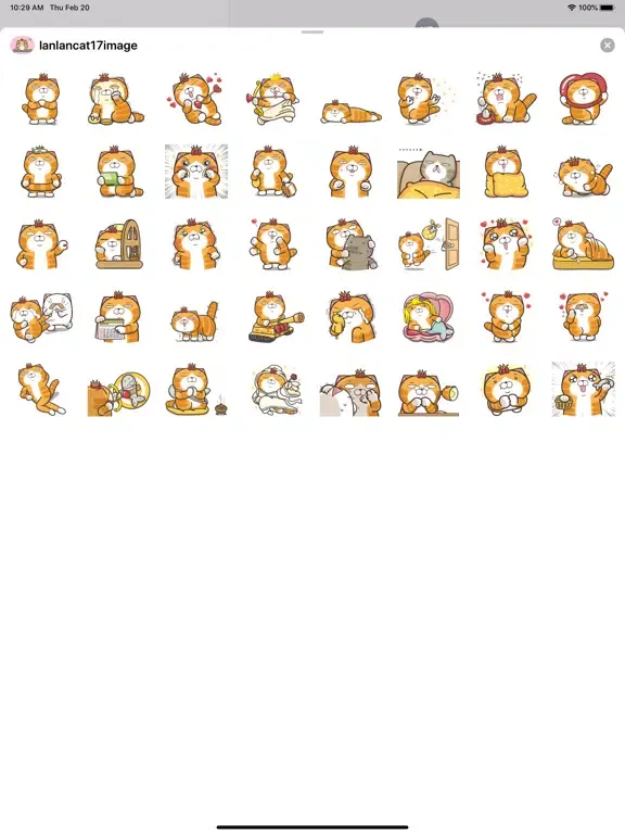 Capturas de pantalla de Lan Lan Cat 17 (Image) iPad 