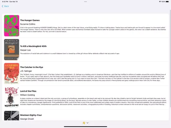 BookHive iPad  স্ক্রিনশট