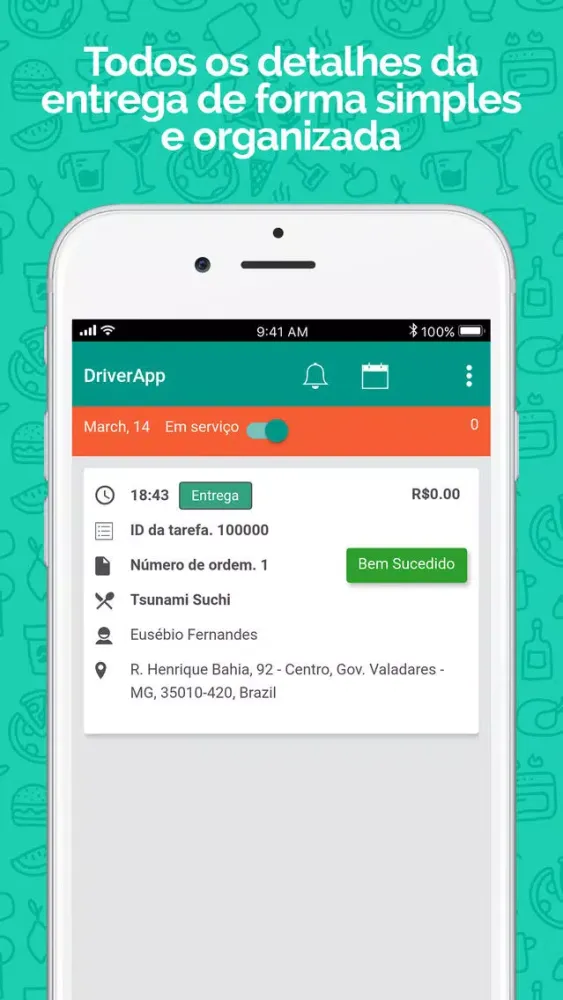 Скриншоты 4u Delivery Driver