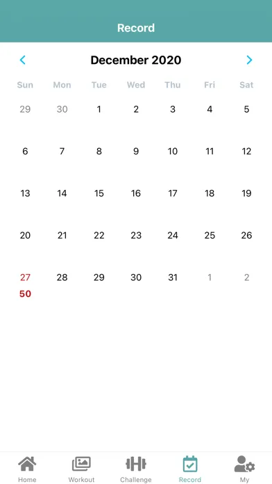 The 30-Day Squat Challenge スクリーンショット