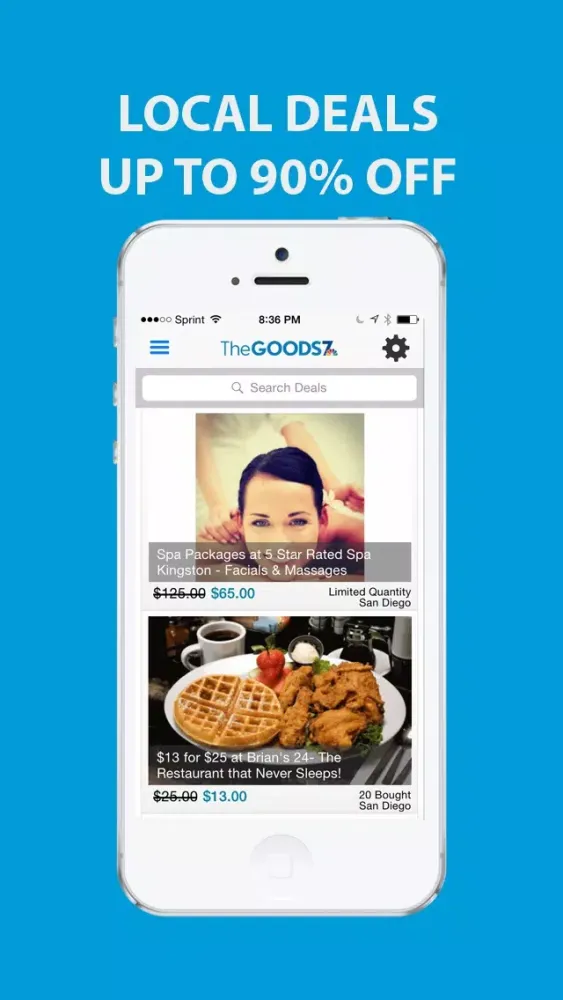 Capturas de pantalla de The Goods by NBC 7 San Diego’s Best Local Offers, Deals & Coupons