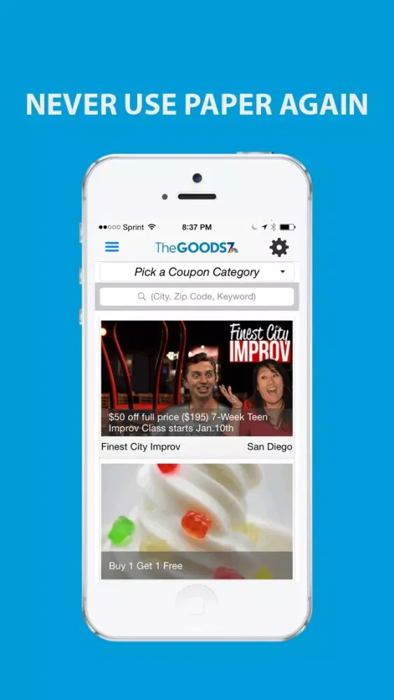 Capturas de pantalla de The Goods by NBC 7 San Diego’s Best Local Offers, Deals & Coupons