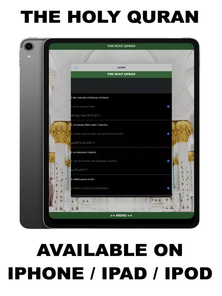 Islam Pro. iPad  Ekran Görüntüleri