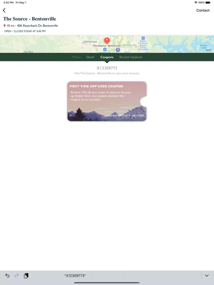 The Source: Dispensary iPad 应用截图