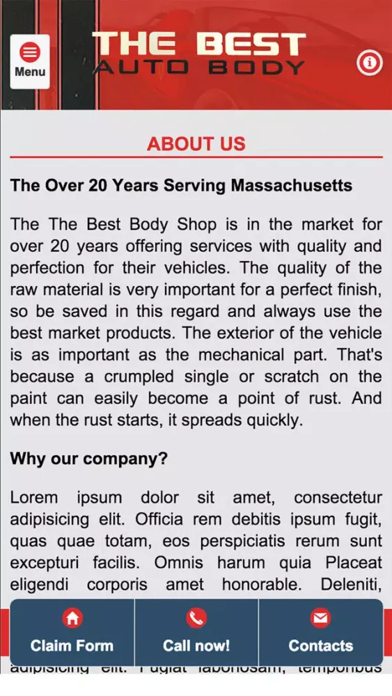 The Best Auto Body Screenshots