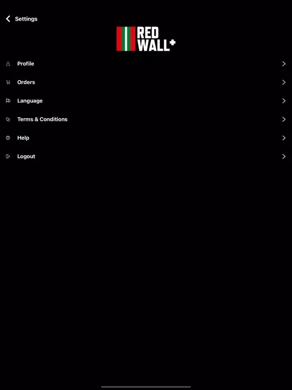 Capturas de tela do RedWall+ iPad 