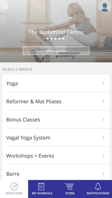 Tangkapan layar The Bodymind Centre