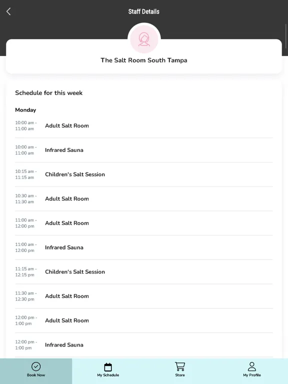 Скриншоты The Salt Room South Tampa iPad 